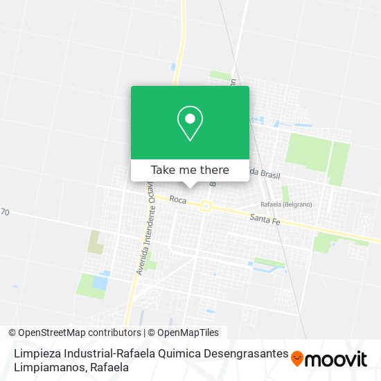 Limpieza Industrial-Rafaela Quimica Desengrasantes Limpiamanos map