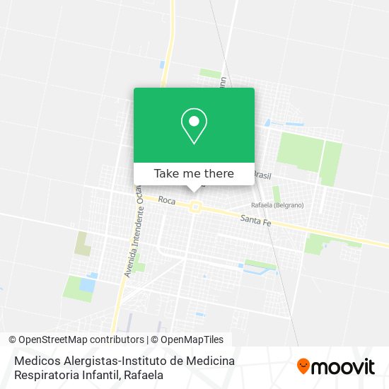 Medicos Alergistas-Instituto de Medicina Respiratoria Infantil map