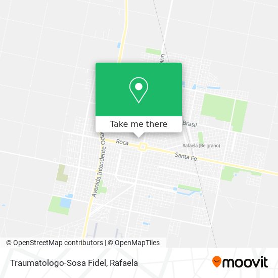 Traumatologo-Sosa Fidel map