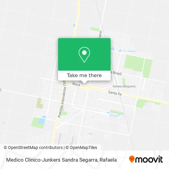 Medico Clinico-Junkers Sandra Segarra map