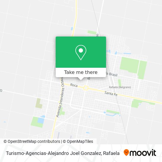 Turismo-Agencias-Alejandro Joel Gonzalez map