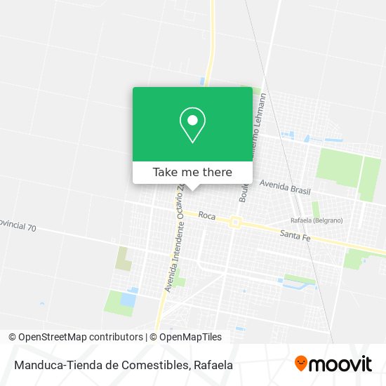 Manduca-Tienda de Comestibles map