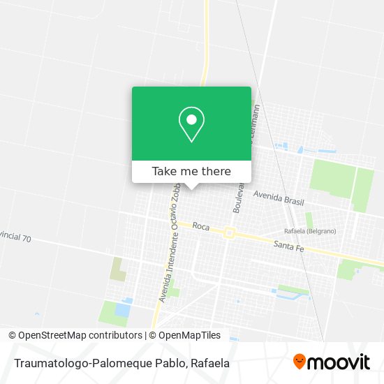 Mapa de Traumatologo-Palomeque Pablo