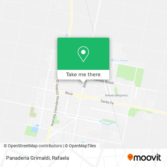 Panaderia Grimaldi map
