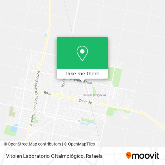 Mapa de Vitolen Laboratorio Oftalmológico