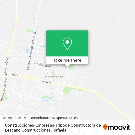 Mapa de Construcciones-Empresas-Tripode Constructora de Lescano Construcciones