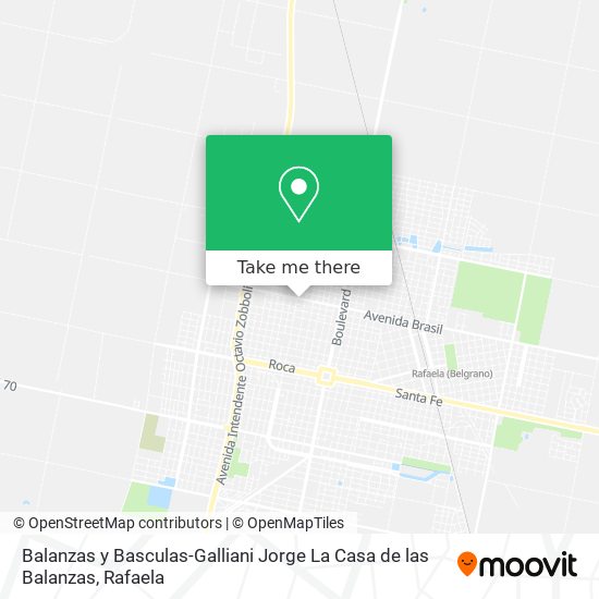 Balanzas y Basculas-Galliani Jorge La Casa de las Balanzas map