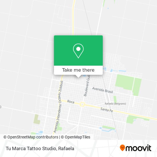 Tu Marca Tattoo Studio map