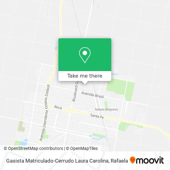 Gasista Matriculado-Cerrudo Laura Carolina map