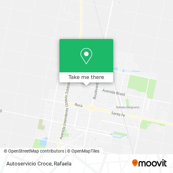 Mapa de Autoservicio Croce