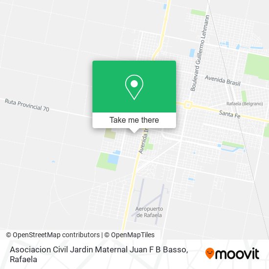 Asociacion Civil Jardin Maternal Juan F B Basso map