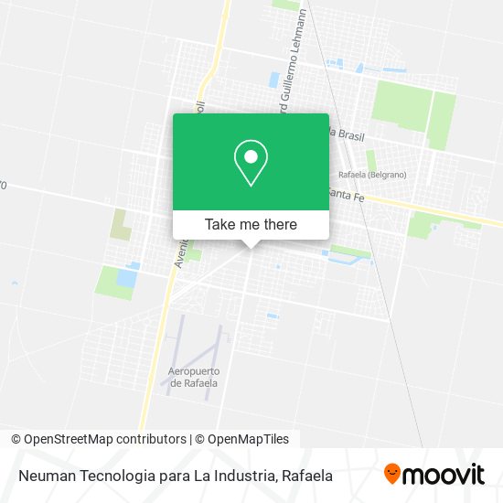 Neuman Tecnologia para La Industria map