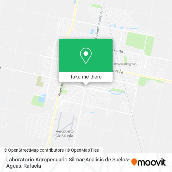 Laboratorio Agropecuario Silmar-Analisis de Suelos-Aguas map