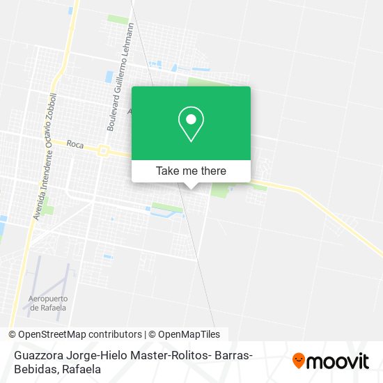 Guazzora Jorge-Hielo Master-Rolitos- Barras-Bebidas map
