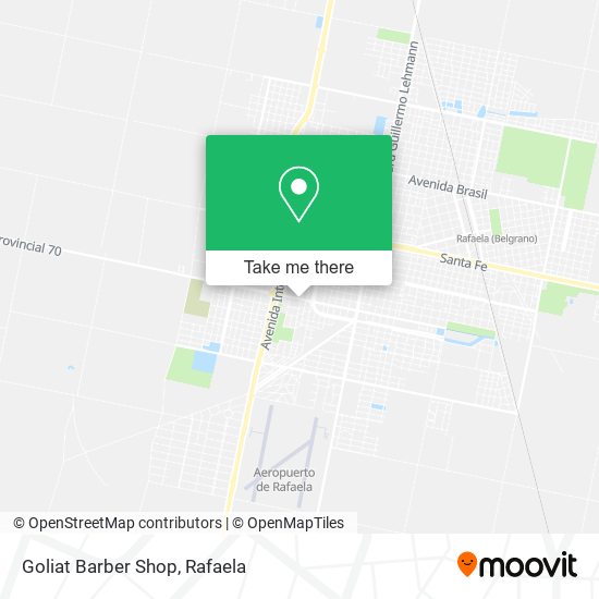 Goliat Barber Shop map
