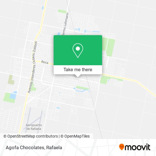 Agofa Chocolates map