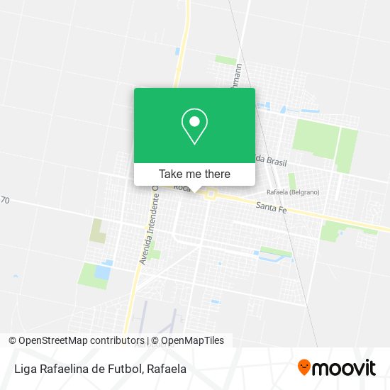 Liga Rafaelina de Futbol map