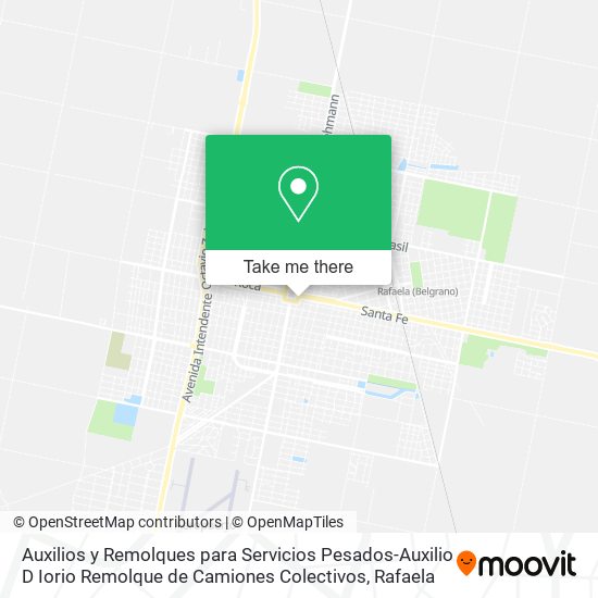 Auxilios y Remolques para Servicios Pesados-Auxilio D Iorio Remolque de Camiones Colectivos map