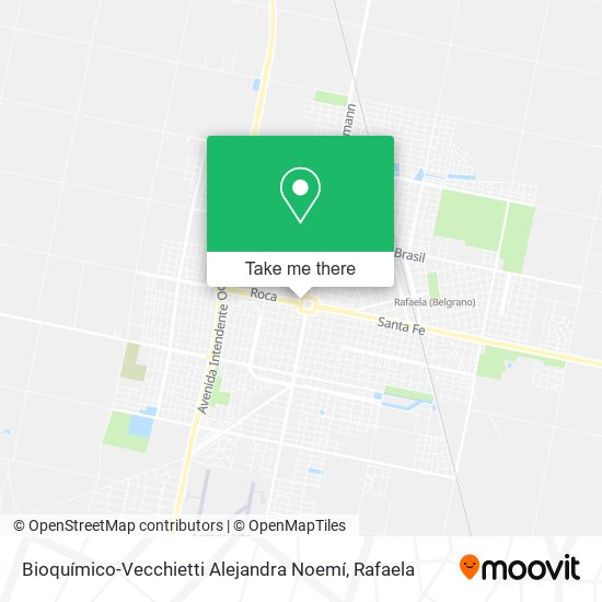 Bioquímico-Vecchietti Alejandra Noemí map