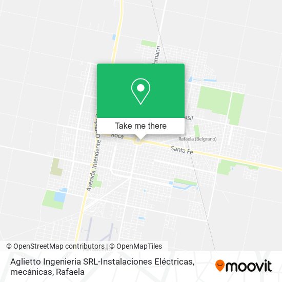 Aglietto Ingenieria SRL-Instalaciones Eléctricas, mecánicas map