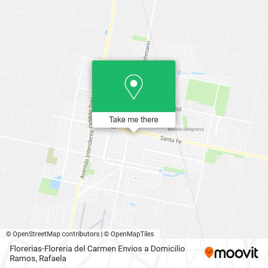 Florerias-Floreria del Carmen Envios a Domicilio Ramos map