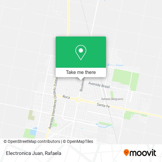 Electronica Juan map