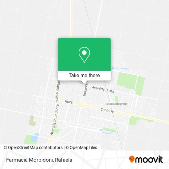 Farmacia Morbidoni map
