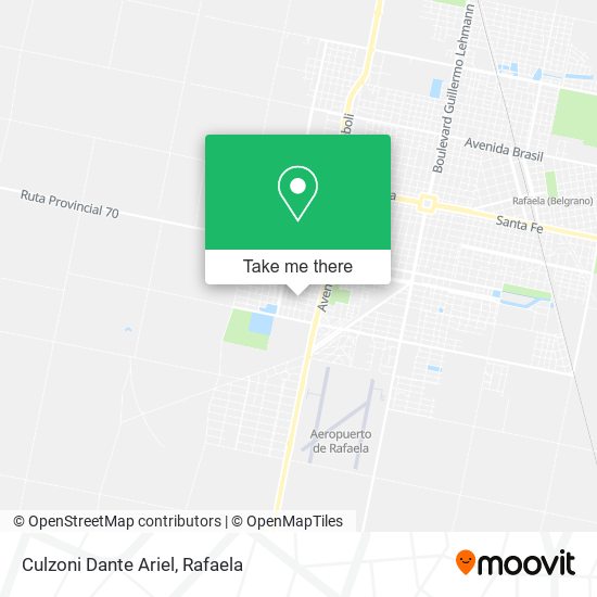 Mapa de Culzoni Dante Ariel
