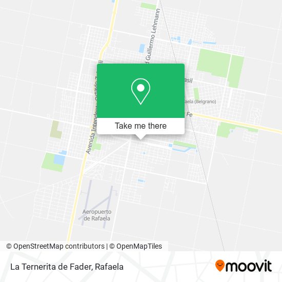 La Ternerita de Fader map