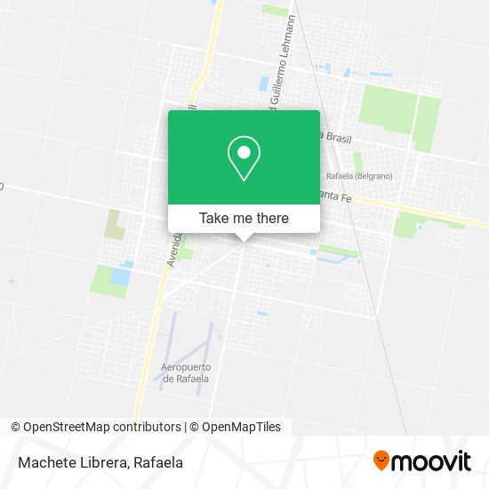 Machete Librera map