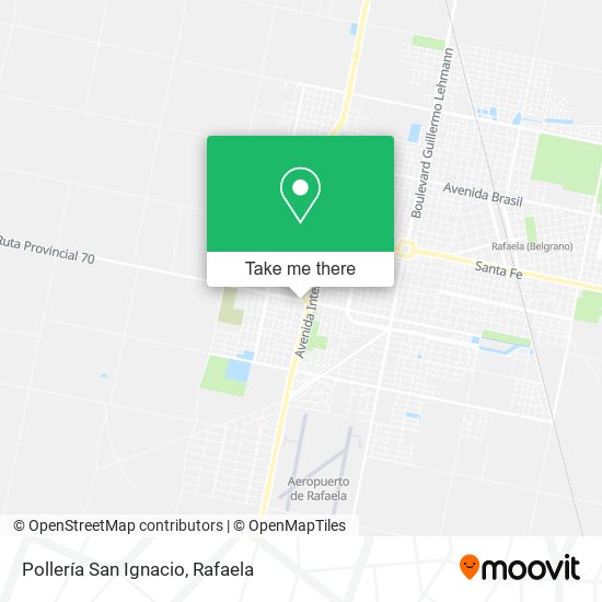 Pollería San Ignacio map