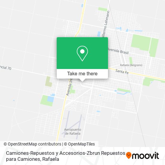 Camiones-Repuestos y Accesorios-Zbrun Repuestos para Camiones map