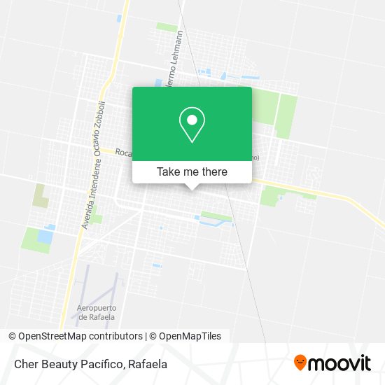 Cher Beauty Pacífico map