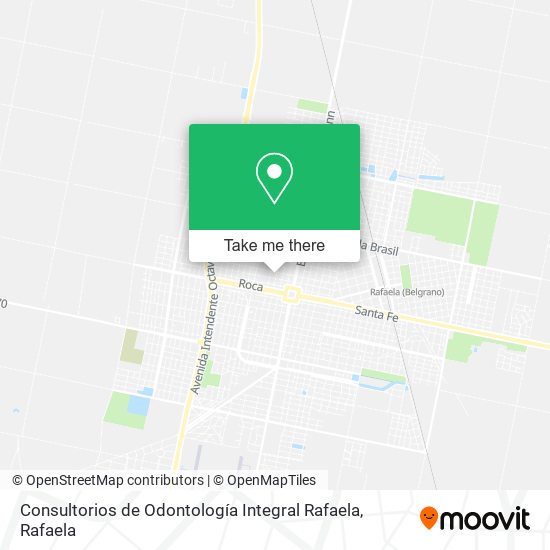 Consultorios de Odontología Integral Rafaela map