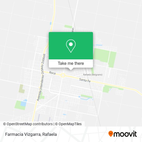 Farmacia Vizgarra map