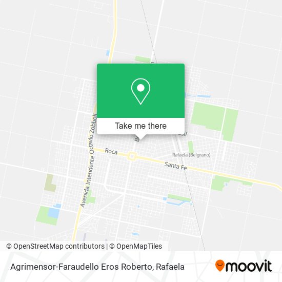 Agrimensor-Faraudello Eros Roberto map