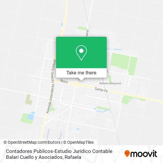 Contadores Publicos-Estudio Jurídico Contable Balari Cuello y Asociados map