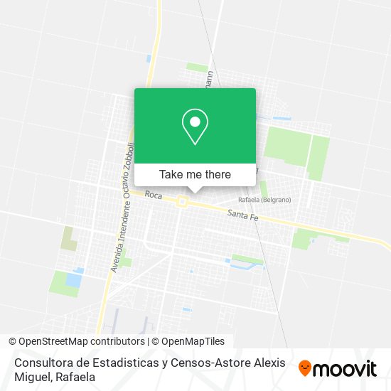 Consultora de Estadisticas y Censos-Astore Alexis Miguel map