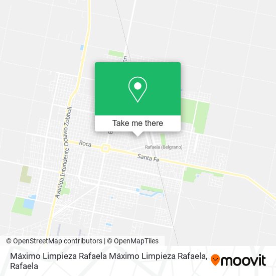 Mapa de Máximo Limpieza Rafaela Máximo Limpieza Rafaela