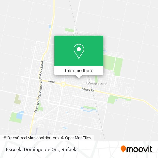 Escuela Domingo de Oro map