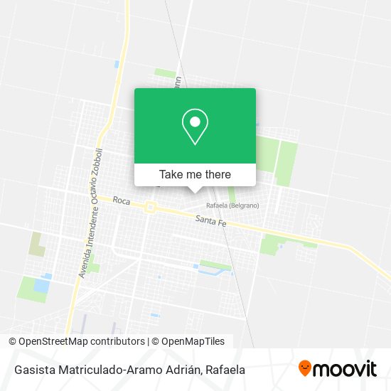 Gasista Matriculado-Aramo Adrián map