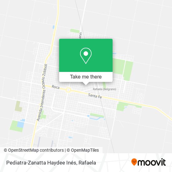 Pediatra-Zanatta Haydee Inés map