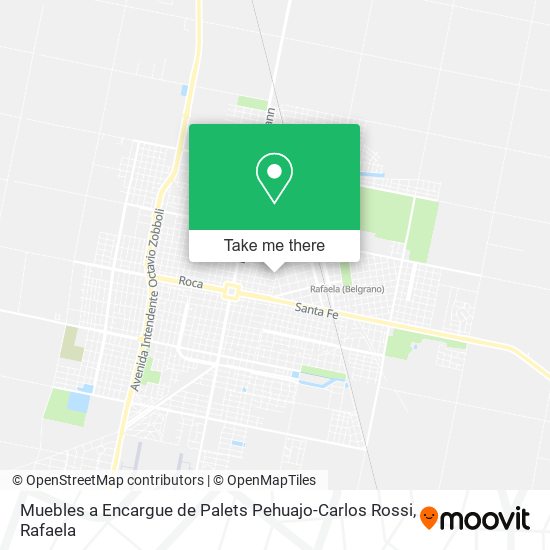 Muebles a Encargue de Palets Pehuajo-Carlos Rossi map