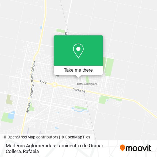 Maderas Aglomeradas-Lamicentro de Osmar Collera map