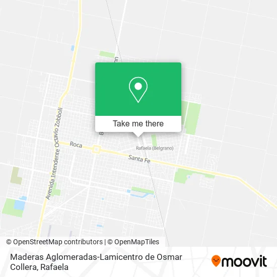 Maderas Aglomeradas-Lamicentro de Osmar Collera map