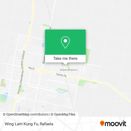 Wing Lam Kung Fu map