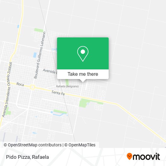 Pido Pizza map