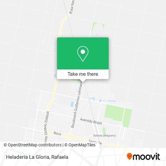 Heladería La Gloria map
