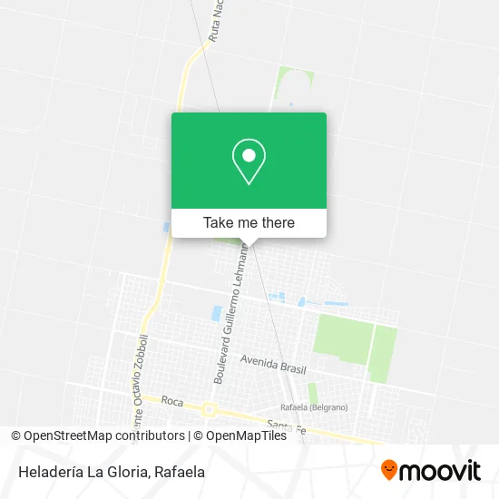 Heladería La Gloria map