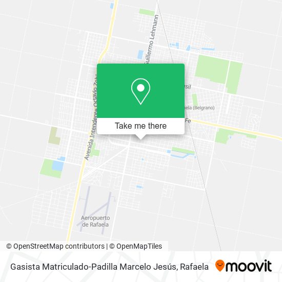 Gasista Matriculado-Padilla Marcelo Jesús map
